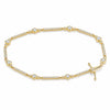 2Ct Round Cut Natural Diamond GH SI Women's Tennis Bracelet Real 14k Yellow Gold