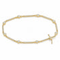 2Ct Round Cut Natural Diamond GH SI Women's Tennis Bracelet Real 14k Yellow Gold