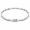 14k Gold 6Ct Round Cut Certified Natural Diamond Tennis Bracelet Dazzling GH/SI
