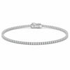 3.50Ct Round EF/VVS Certified Lab-Grown Diamond Tennis Bracelet 18k Solid Gold
