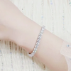 5Ct Round Cut GH/VS Natural Diamond Tennis Bracelet Birthday Gift 14k White Gold - Image 4 - GEMHUB & CO.