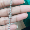 IGI Natural 4.00Ct Diamond 3-Prongs Set Martini Style Tennis Bracelet 14Kt Gold - Image 4 - GEMHUB & CO.