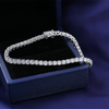 Certified 4.95Ct Round Natural Diamond Exquisite Tennis Bracelet 14k Gold GH/VS - GEMHUB & CO.