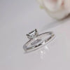 2.50 Ct Off White Treated Moissanite Ring in – Sparkle & Luster 18K Gold Plated Ver 18K Gold Plated
