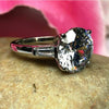 3.50 Ct Round Cut Treated Moissanite Engagement Ring in Certified 18K Gold Plated V 18K Gold Plated
