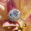 2.55 Ct Off White Round Cut Certified Moissanite Solitaire Ring in 18K Gold Plated 18K Gold Plated