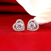 5.30 Ct Round White Moissanite Stud Earrings Gold Vermeil – July Festive Offer - GEMHUB & CO.