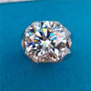 9.50 Ct Round Cut White Moissanite Solitaire Ring Certified Sparkle 18K Gold Plated