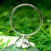 4.10 Ct Radiant Cut Off White Moissanite Ring in Certified Shine 18K Gold Plated Ve 18K Gold Plated