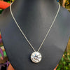 16 Ct Certified F VS1 Moissanite Pendant in Gold Vermeil –Jewelry for Women - View 2 - GEMHUB & CO.