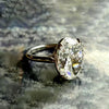 6.50 Ct Certified White Moissanite Solitaire Ring – Elegant Fall Gift for Her 18K G 18K Gold Plated