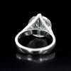 7.40 Ct Certified White Moissanite Solitaire Ring – Fall Wedding Gift for Her 18K G 18K Gold Plated