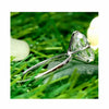 Certified Natural 4.5 Ct Radiant Cut Moissanite Solitaire Ring in 18K Gold Plated V 18K Gold Plated