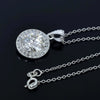 4.50 Ct Round Moissanite Pendant in Gold Vermeil Certified for Holiday Deals - View 4 - GEMHUB & CO.
