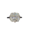 3.25 Ct Certified Radiant Cut White Solitaire Moissanite Ring 18K Gold Plated Verme 18K Gold Plated