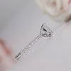 2.50 Ct Certified Cushion Cut White Moissanite Ring For Women 18K Gold Plated Verme 18K Gold Plated
