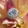 2.55 Ct Certified White Round Cut Certified Moissanite Solitaire Ring 18K Gold Plat 18K Gold Plated