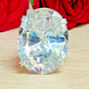 11.30 Ct Certified Pear Cut White Moissanite Solitaire Ring In 18K Gold Plated Verm 18K Gold Plated