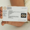 0.12 Ct. IGI Certified 18k Rose Gold Diamond Infinity Love Band Promise Ring - view 7