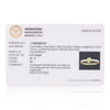 0.17 Ct. IGI Certified 18k Yellow Gold Diamond Elegant Design Ladies Ring - view 6