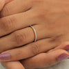 0.35 Ct. IGI Certified Natural Diamond 18k Yellow Gold Stackable Ring Set of 3 - view 10