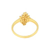 0.27 Ct. IGI Certified Natural Diamond 18k Yellow Gold Floral Cluster Ring - view 6