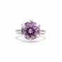 Certified 3ct VVS1 Shiny Pink Moissanite Ring in Jewelry for Love 18K Gold Plated V 18K Gold Plated