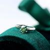 Certified 1.99ct VS1 Blue Moissanite Ring Jewelry for Women Gift 18K Gold Plated Ve 18K Gold Plated
