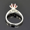 Certified 1.80ct VS1 Round Moissanite Ring for Women in 18K Gold Plated