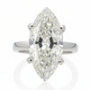 Black Friday! Certified 7.5ct VS White Moissanite Ring for Love 18K Gold Plated Ver 18K Gold Plated