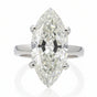Black Friday! Certified 7.5ct VS White Moissanite Ring for Love 18K Gold Plated Ver 18K Gold Plated