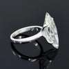 Black Friday! Certified 7.5ct VS White Moissanite Ring for Love 18K Gold Plated Ver 18K Gold Plated