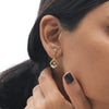 IGI Certified 0.15 Ct. Natural Diamond Earrings in 18K Gold For women - view 3