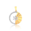Minimal 0.59 Ct Diamond Pendant 18K Gold IGI Certified H-I VS Jewelry - view 3