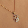 IGI Certified 0.80 Ct. Natural Diamond Necklace Pendant in 18K Gold For Women - view 5