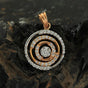 IGI Certified 0.80 Ct. Natural Diamond Necklace Pendant in 18K Gold For Women