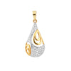 Elegant 0.59 Ct Natural Diamond Pendant IGI Certified G-H VS 18K Gold