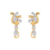 IGI Certified 0.28 Ct Diamond Stud Earrings G-H VS Brilliant Cut Tops