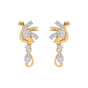 IGI Certified 0.28 Ct Natural Diamond Stud Earrings G-H VS Brilliant Cut Tops