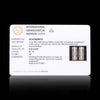 0.23 Ct Diamond Stud Tops IGI Certified G-H VS 18K Gold Gift Jewelry