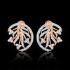 1.45 Ct Natural Diamond Stud Earrings IGI Certified H-I VS Round Brilliant Tops