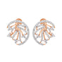 1.45 Ct Natural Diamond Stud Earrings IGI Certified H-I VS Round Brilliant Tops