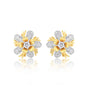 IGI Certified 0.47 Ct Natural Diamond Stud Earrings G-H VS Brilliant Cut Tops
