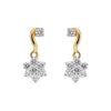 IGI Certified 1.09 Ct Round Diamond Earrings H-I VS Premium Stud Tops