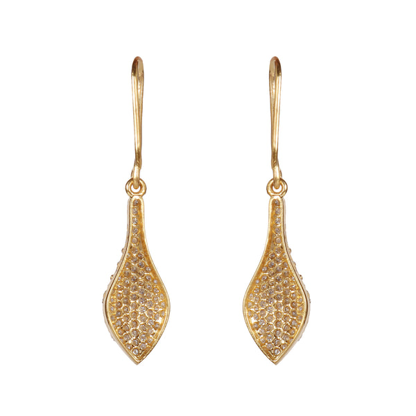 IGI Certified 0.72 Ct. Natural Diamond Earrings in 18K Gold For women