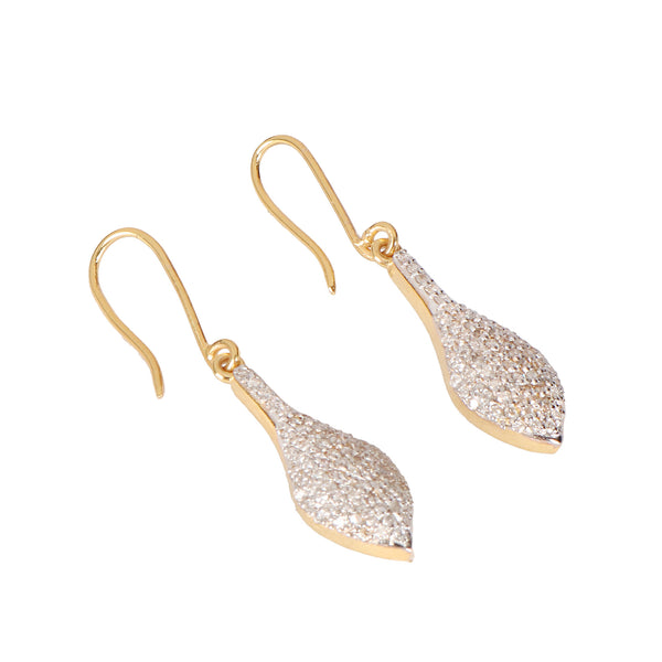 IGI Certified 0.72 Ct. Natural Diamond Earrings in 18K Gold For women