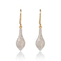 IGI Certified 0.72 Ct. Natural Diamond Earrings in 18K Gold For women