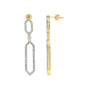 1.03 Ct Round Natural Diamond Stud Earrings IGI Certified G-H-I VS 18K Gold Fine Jewelry