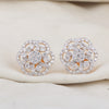 Stunning 1.12 Ct Diamond Stud Earrings IGI Certified G-H VS 18K Gold Gift