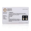 Luxury 2.67 Ct Natural Diamond Stud Earrings IGI Certified H-I VS 18K Gold